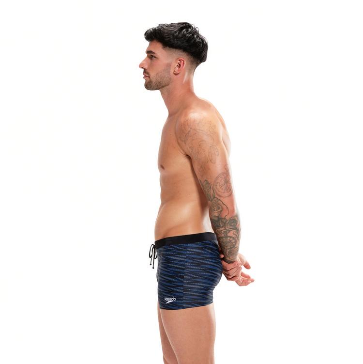 SPEEDO SPEEDO Valmilton Badehose Herren - black-ammonite blue-dapple grey - 2 | SportScheck