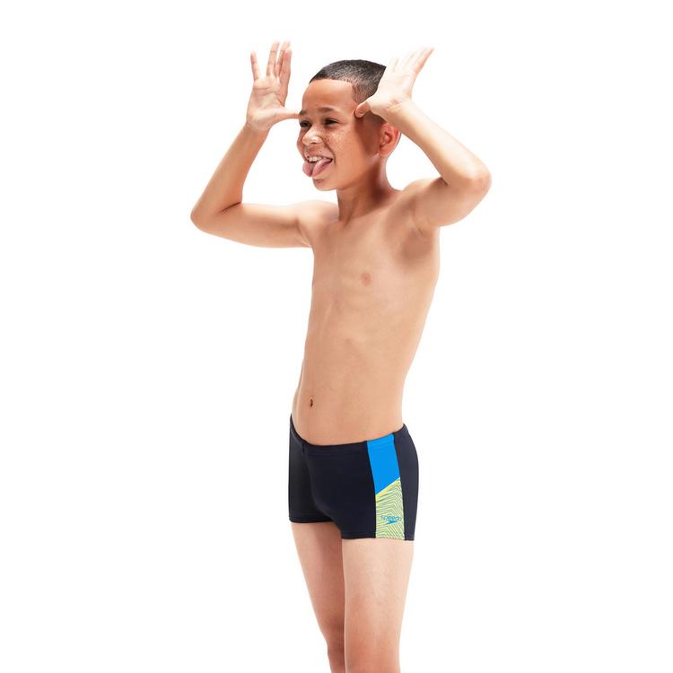 SPEEDO SPEEDO Dive Badehose Jungen - true navy-bondi blue-spritz - 4 | SportScheck
