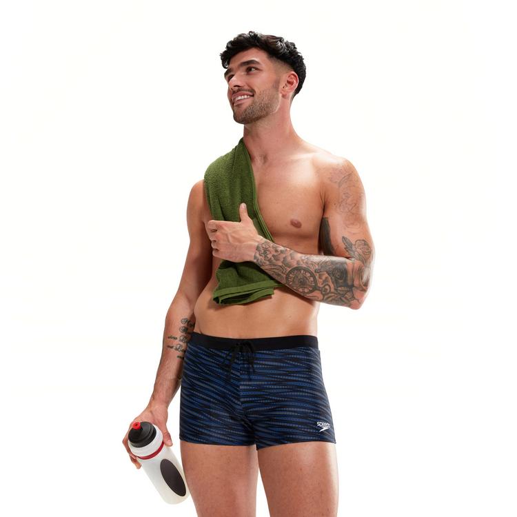 SPEEDO SPEEDO Valmilton Badehose Herren - black-ammonite blue-dapple grey - 5 | SportScheck