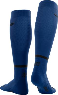 Rückansicht von CEP The Run Tall Laufsocken Herren blue