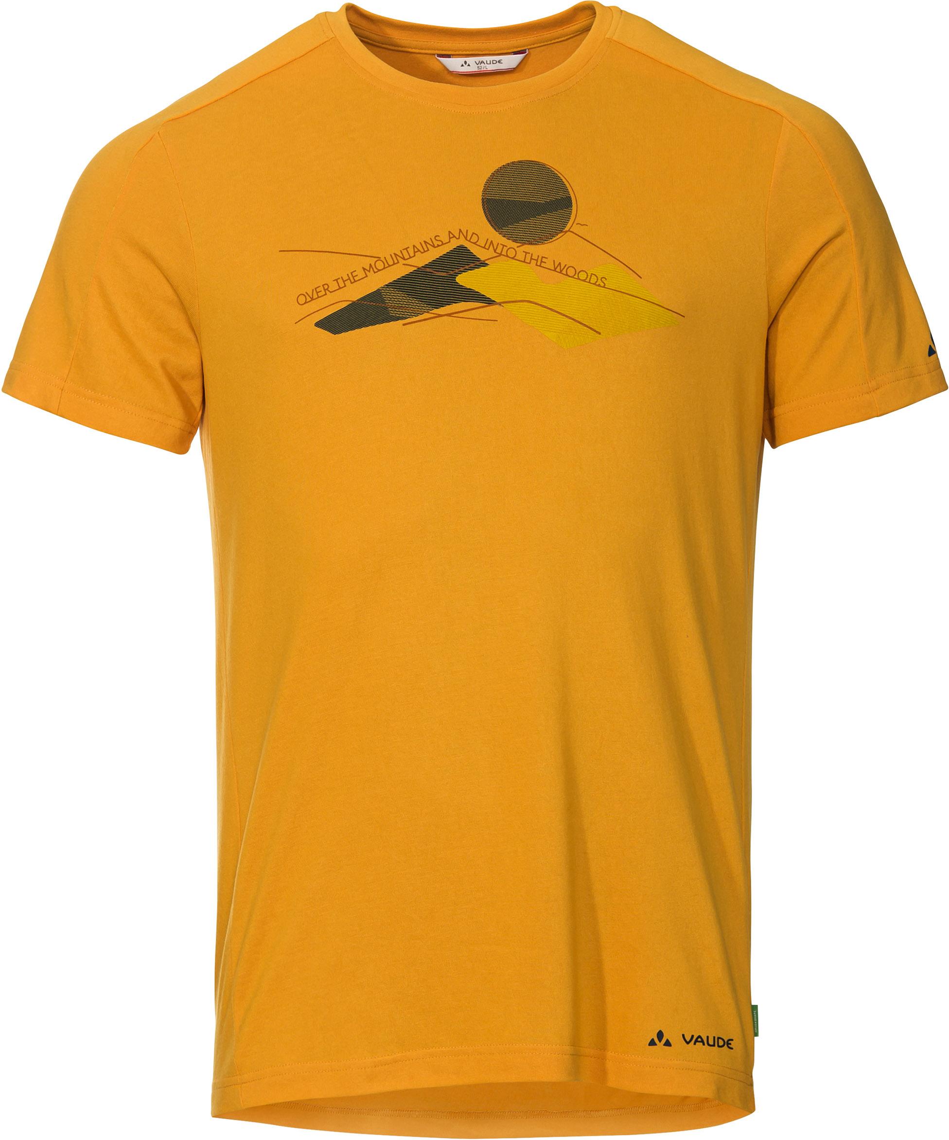 VAUDE Gleann Funktionsshirt Herren burnt yellow