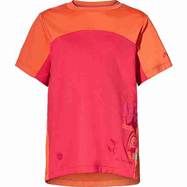 VAUDE SOLARO II Funktionsshirt Kinder bright pink-orange