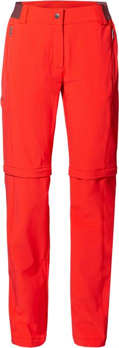 VAUDE Farley Stretch ZO T-Zip II Zipphose Damen flame