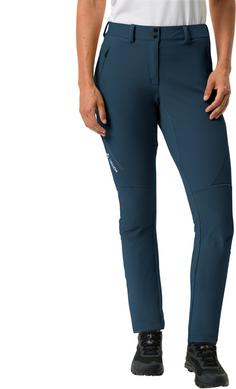 Rückansicht von VAUDE Scopi II Wanderhose Damen dark sea uni