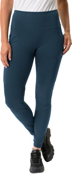 Rückansicht von VAUDE Scopi II Tights Damen dark sea