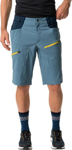 Rückansicht von VAUDE Tekoa III Funktionsshorts Herren blue gray