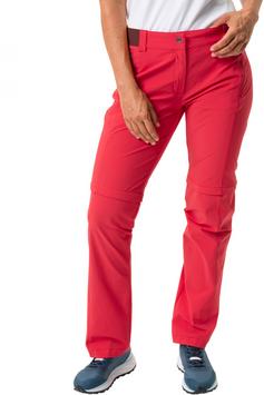 Rückansicht von VAUDE Farley Stretch ZO T-Zip II Zipphose Damen flame