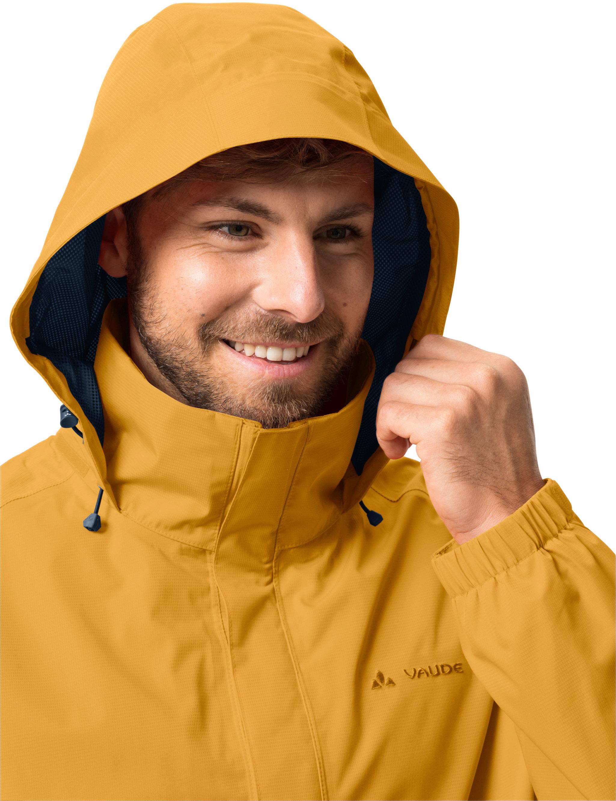 VAUDE Escape Light Regenjacke Herren burnt yellow im Online Shop
