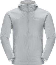 Jack Wolfskin PRELIGHT ALPHA Fleecejacke Herren silver grey