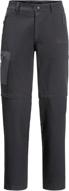 Jack Wolfskin ACTIVE TRACK ZIP OFF Zipphose Herren phantom