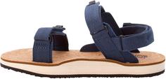 Rückansicht von Jack Wolfskin ECOSTRIDE 2 Outdoorsandalen Damen blue-cork