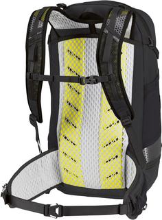 Rückansicht von Jack Wolfskin MOAB JAM PRO 30.5 Wanderrucksack flash black