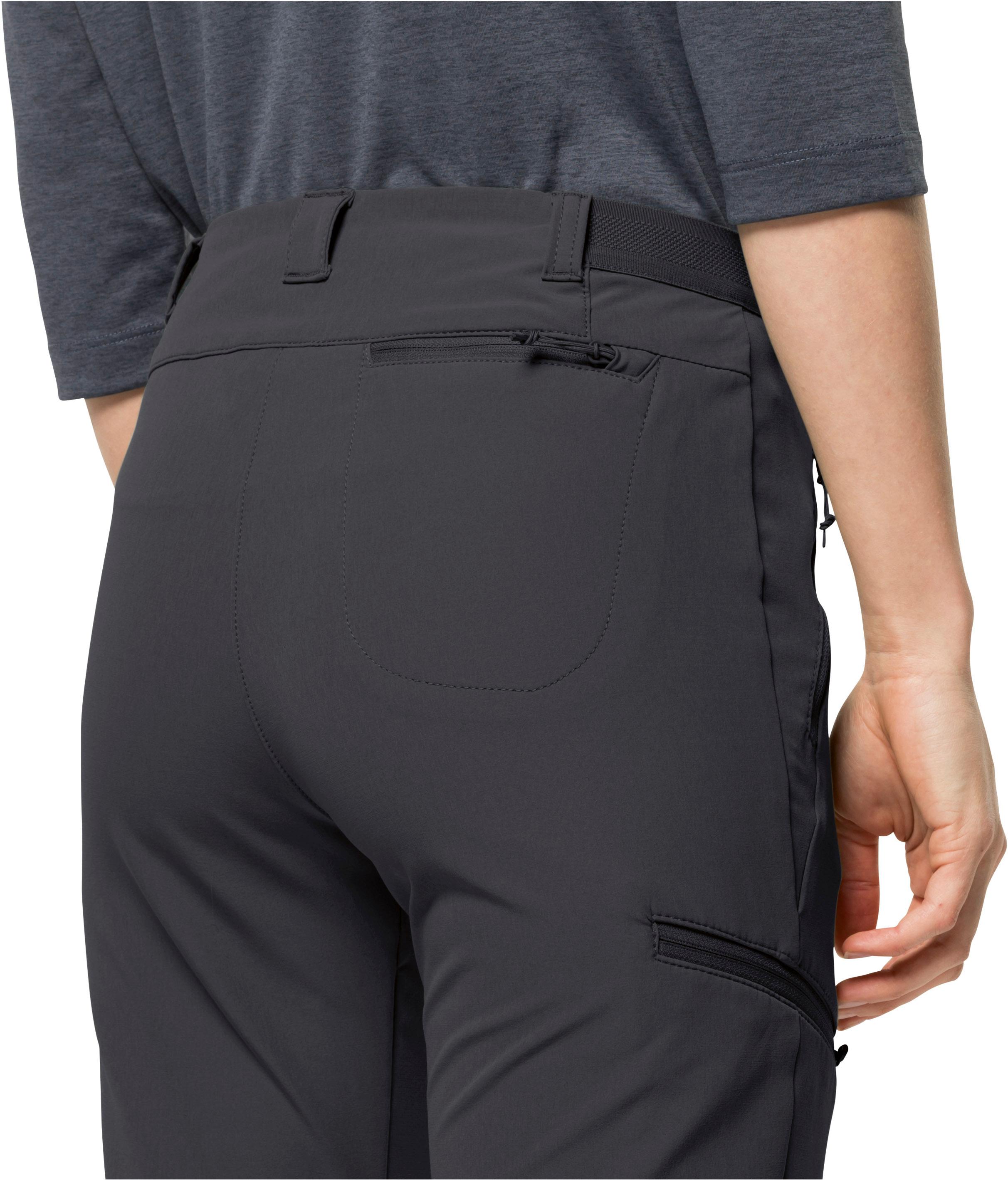 Jack Wolfskin GEIGELSTEIN Wanderhose Damen black im Online Shop