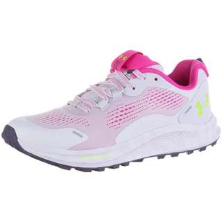 Under Armour Charged Bandit TR 2 TR W Trailrunning Schuhe Damen gray mist-rebel pink-lime surge