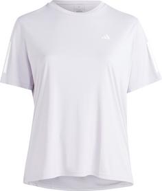 adidas OWN THE RUN Funktionsshirt Damen silver dawn