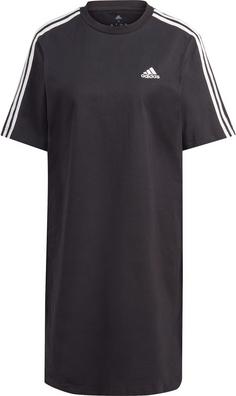 adidas 3S Boyfriend Jerseykleid Damen black