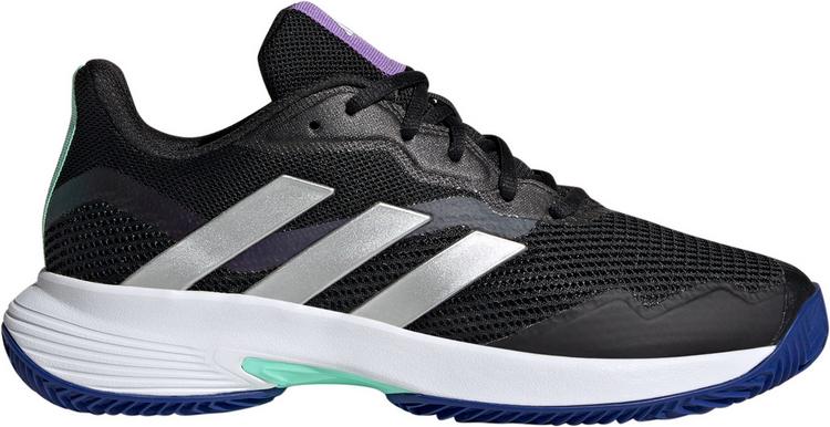 adidas adidas CourtJam Control Clay Tennisschuhe Damen - core black-silver met.-pulse mint - 0 | SportScheck