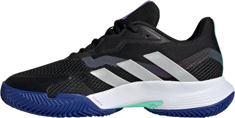 adidas adidas CourtJam Control Clay Tennisschuhe Damen - core black-silver met.-pulse mint - 0 | SportScheck