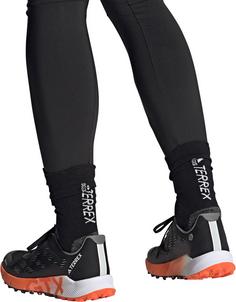 Rückansicht von adidas GTX AGRAVIC FLOW 2 Trailrunning Schuhe Herren black-cblack-impora