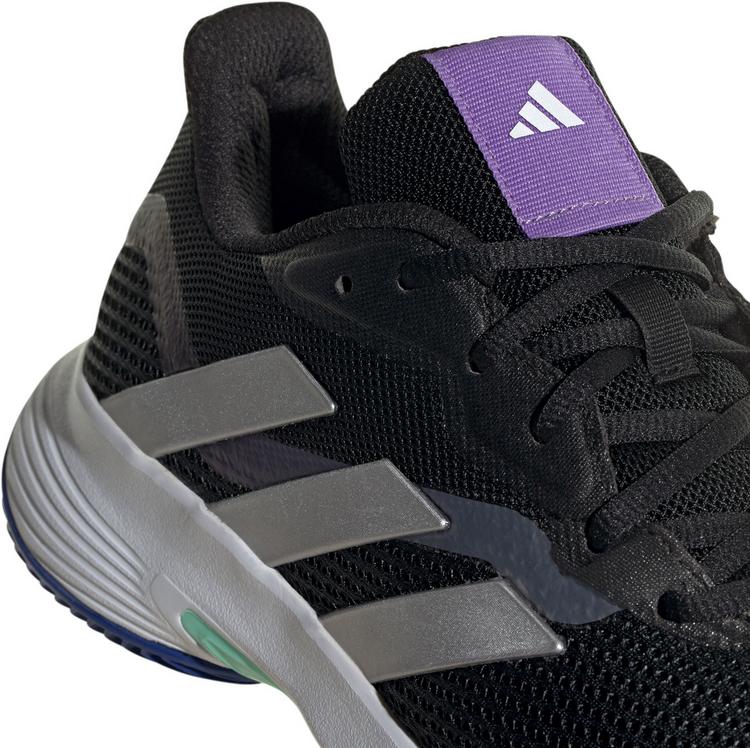 adidas adidas CourtJam Control Clay Tennisschuhe Damen - core black-silver met.-pulse mint - 4 | SportScheck