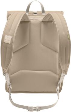 Rückansicht von VAUDE Rucksack Coreway Rolltop 20 Daypack linen