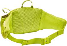 Rückansicht von VAUDE Big Attendant Bauchtasche bright green