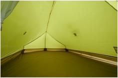 Rückansicht von VAUDE Taurus 3P Tunnelzelt mossy green