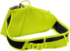 Rückansicht von VAUDE Attendant Bauchtasche bright green