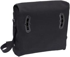 Rückansicht von VAUDE Augsburg IV L Fahrradtasche black