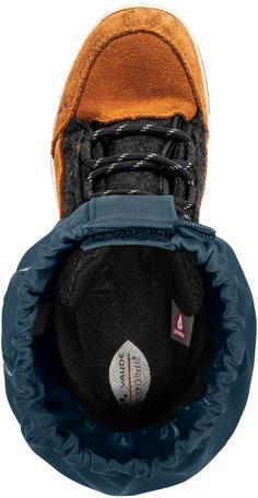 Rückansicht von VAUDE Kids Gaiter II Gamasche Kinder dark sea