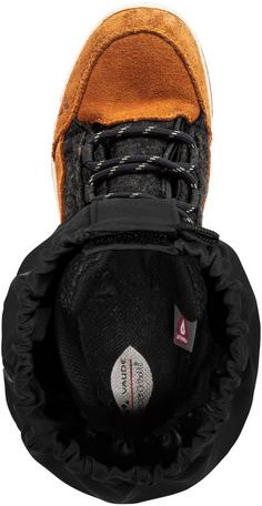 Rückansicht von VAUDE Kids Gaiter II Gamasche Kinder black