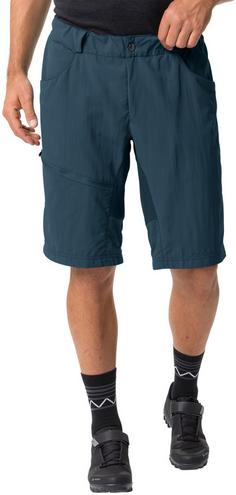 Rückansicht von VAUDE Tamaro II Fahrradshorts Herren dark sea