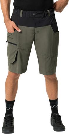 Rückansicht von VAUDE Qimsa Fahrradshorts Herren khaki