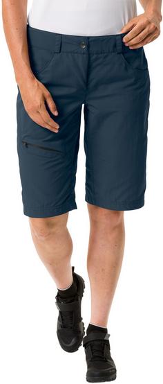 Rückansicht von VAUDE Tamaro II Fahrradshorts Damen dark sea