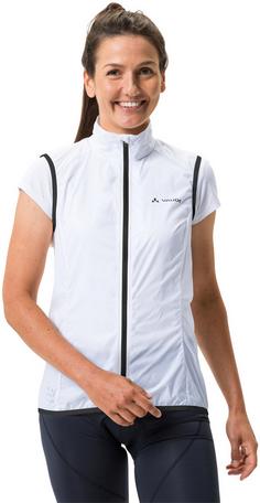 Rückansicht von VAUDE Matera Air Fahrradweste Damen white