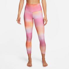 Rückansicht von Nike DRI-FIT 7/8-Tights Damen cosmic fuchsia-multi color