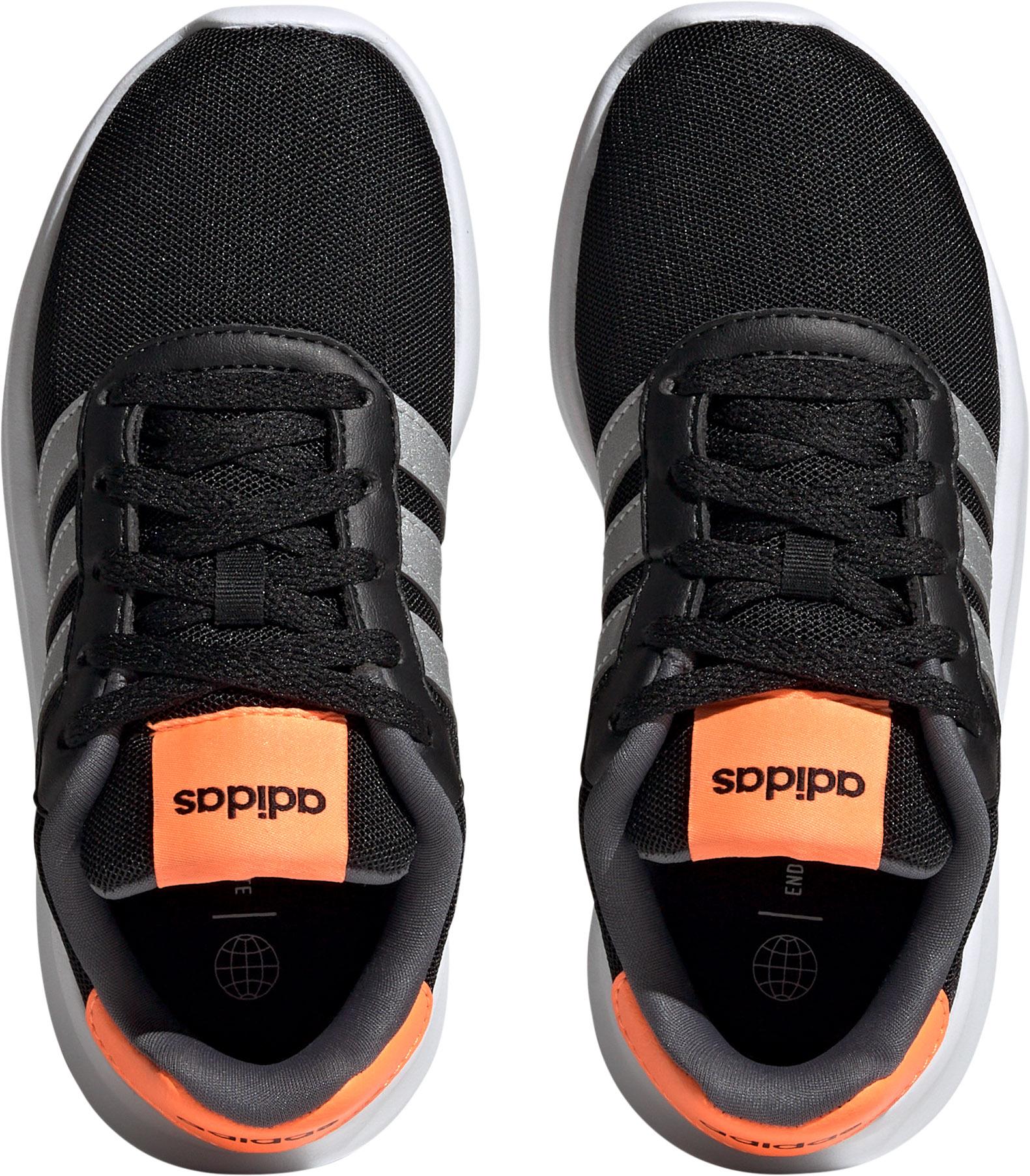 Adidas LITE RACER 3.0 Sneaker Kinder core black silver met. screaming orange im Online Shop von SportScheck kaufen