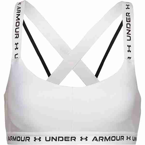 Under Armour CROSSBACK Sport-BH Damen white-black-black