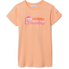 Columbia MISSION PEAK Funktionsshirt Kinder peach hthr