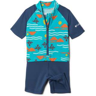 Columbia SANDY SHORES SUNGUARD Schwimmanzug Kinder bright aqua seaside-dark mountain