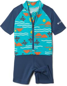 Columbia SANDY SHORES SUNGUARD Schwimmanzug Kinder bright aqua seaside-dark mountain