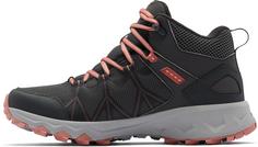 Rückansicht von Columbia PEAKFREAK II MID OUTDRY Wanderschuhe Damen dark grey-dark