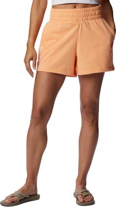 Rückansicht von Columbia Sweatshorts Damen peach