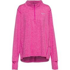 Nike ELEMENT Funktionsshirt Damen active fuchsia-reflective silv