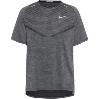 Nike DFADV TECHKNIT Funktionsshirt Herren black-smoke grey-reflective silv