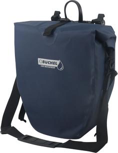 Büchel Gepäckträgertasche wasserd. 25L Fahrradtasche dress blue
