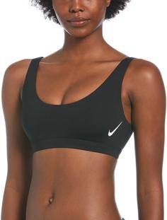 Rückansicht von Nike Sneakerkini Bikini Oberteil Damen black
