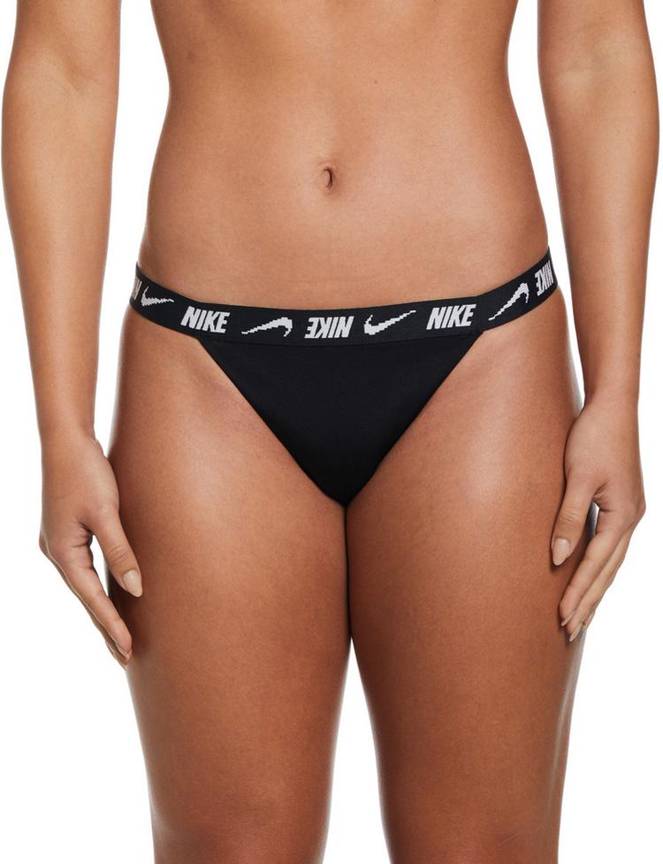 Nike Nike Logo Tape Bikini Hose Damen - black - 0 | SportScheck