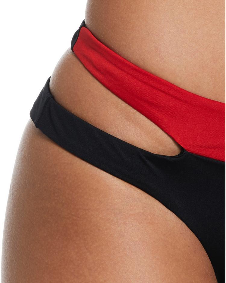 Nike Nike Block Texture Bikini Hose Damen - black - 2 | SportScheck