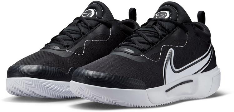 Nike Nike ZOOM COURT PRO CLY Tennisschuhe Herren - black-white - 3 | SportScheck